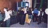 Line-Up outside booth