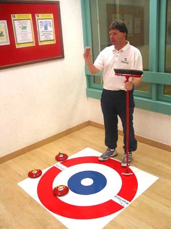 curling table game